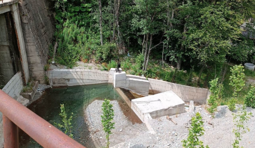 Hydro power plant on a stream inside the National Park Sharr Mountains © Rinon Arifi