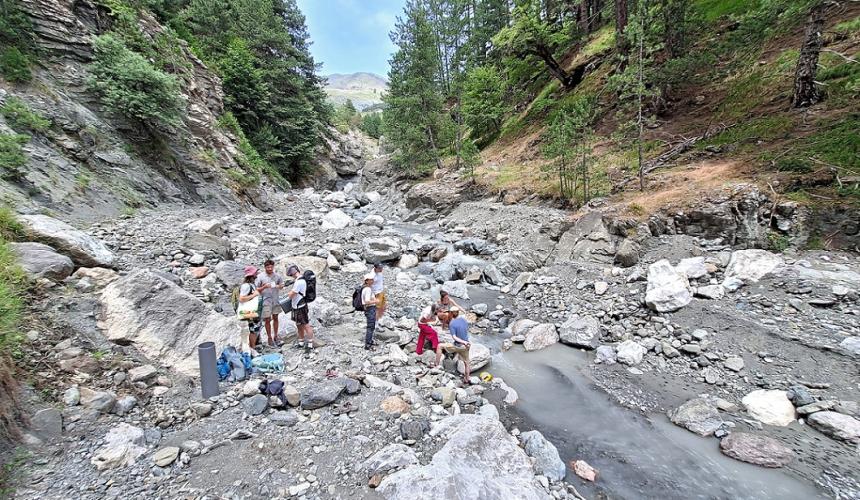 “If you are an expert in wild rivers, this is the place to be. As somebody who lives in Central Europe, I sometimes envy this place because I don't have a river like this at home, and I have to bring my students 2000 kilometers to show them what a real river looks like. A river network like the Aoos/Vjosa system is a very important reference system to understand ecology and guide restoration in the rest of Europe.” Gabriel Singer, Fluvial Ecosystem Ecologist, University of Innsbruck. © Z. Tsouglini / MedINA