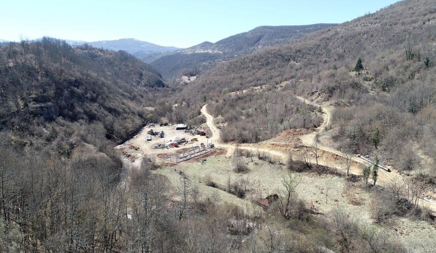 Construction site on River Vrhovinska © Robert Oroz