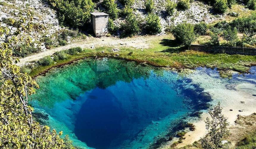 The source of the Cetina river © Courtesy of the Ne daj se, Cetino! - Spasimo Peruću i Cetinu od termoelektrane! Facebook group