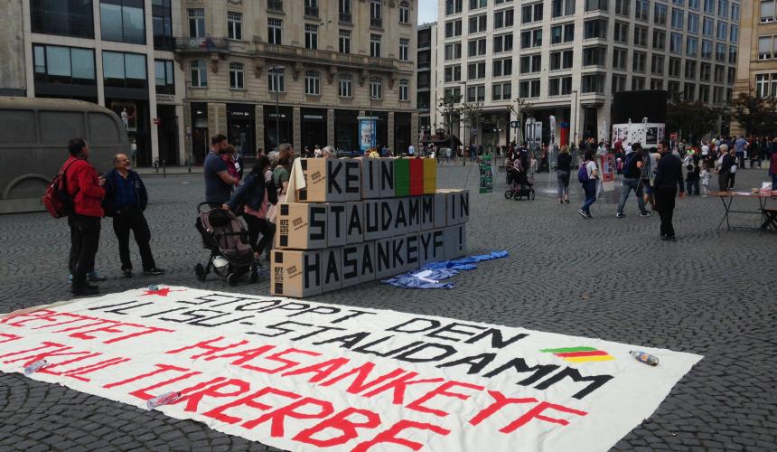 ... in Frankfurt © Hasankeyf'i Yasatma Girisimi