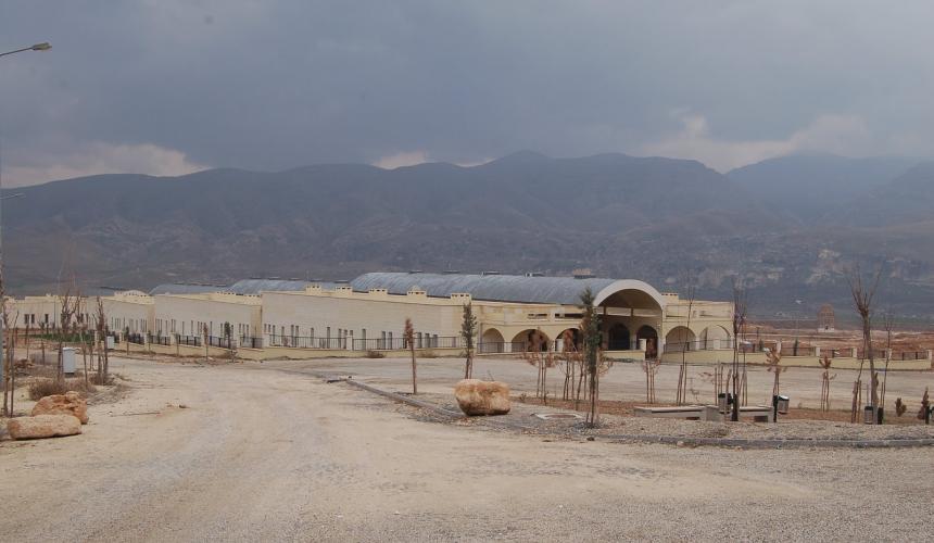 The new Hasankeyf marketplace (Feb 2018) © Hasankeyf Matters