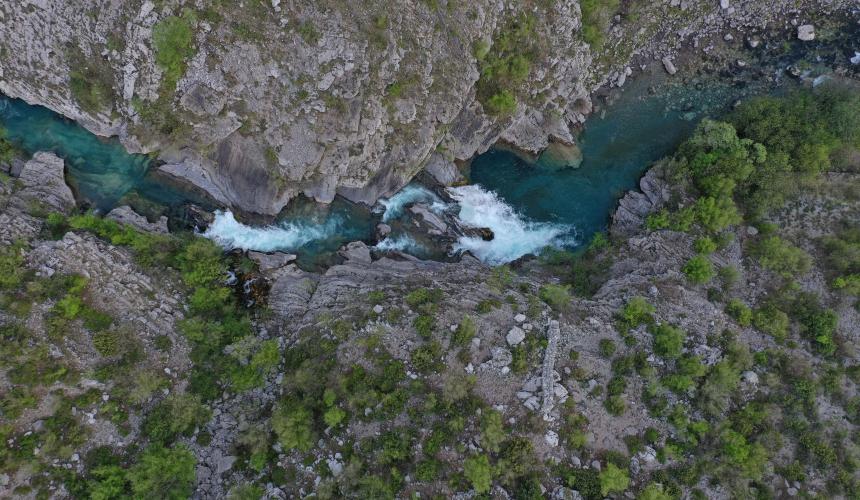 Cemi River, near Vukel, Albania. Photo: Qendra LUMI
