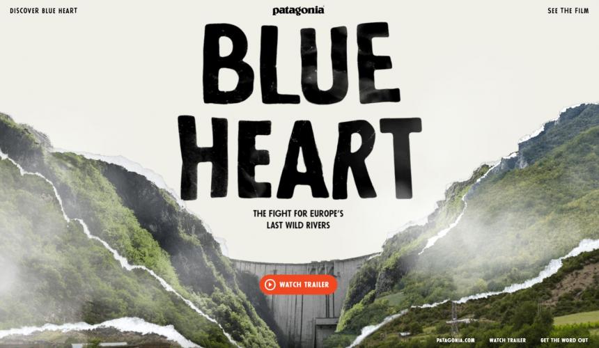 Patagonia launches a new platform in save the Blue Heart.