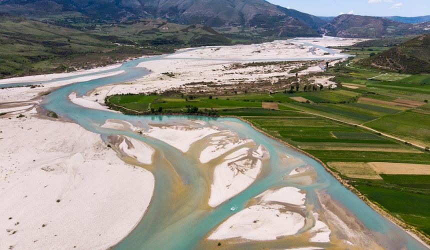 94 percent of Albanians are in favour of a Vjosa National Park. © Piotr Bednarek/Wolne Rzeki