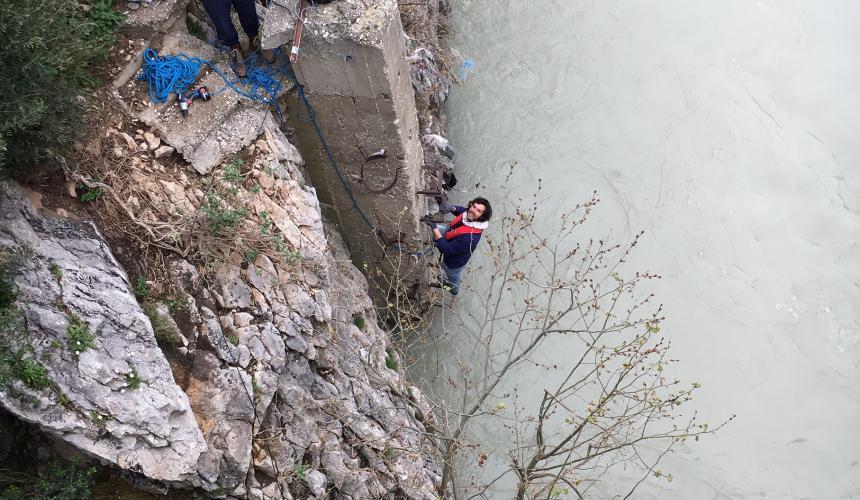 Due to the massive sediment transport, it is likely that the planned dam reservoirs will be filled within just a few decades, resulting in a considerably lower energy efficiency.  University of Natural Resources and Life Sciences, Vienna © BOKU/IWHW