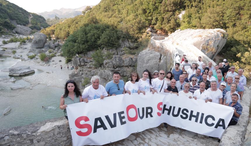 The resistance will not stop until the construction has ceased and the Shushica is safe © Brotive Studio