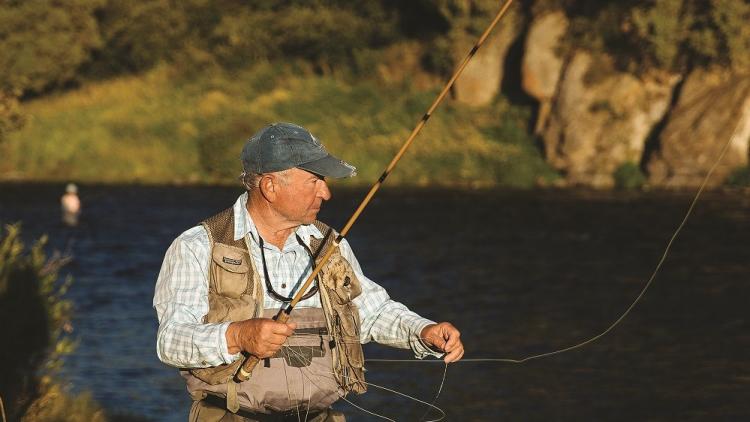 Patagonia founder Yvon Chouindard is an avid fisherman © Jeremy Koreski