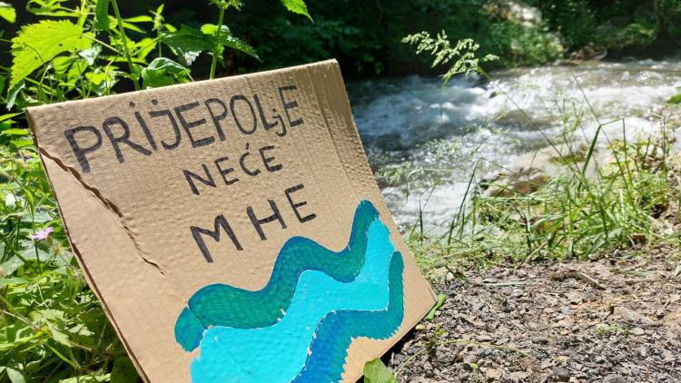 "Prijepolje doesn't want small hydro power plants" © Aida Paljevac