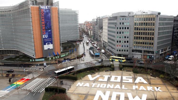 Die EU drängt Albanien, so schnell wie möglich einen Vjosa-Nationalpark zu errichten. © Alexander Louvet