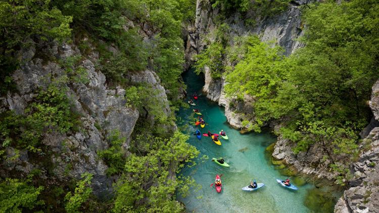 Valbona, Albania: even though this river is located inside a national park, hydropower projects on this river are in the pipeline. A total of 113 hydropower plants are projected to be built in national parks in the Balkans. © Jan Pirnat