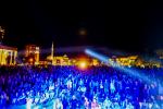 Over 4000 people attended the open air concert at the main square in Tirana© Adrian Guri