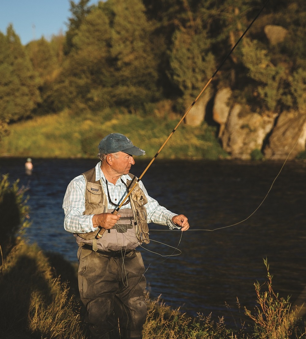 Patagonia founder Yvon Chouindard is an avid fisherman © Jeremy Koreski