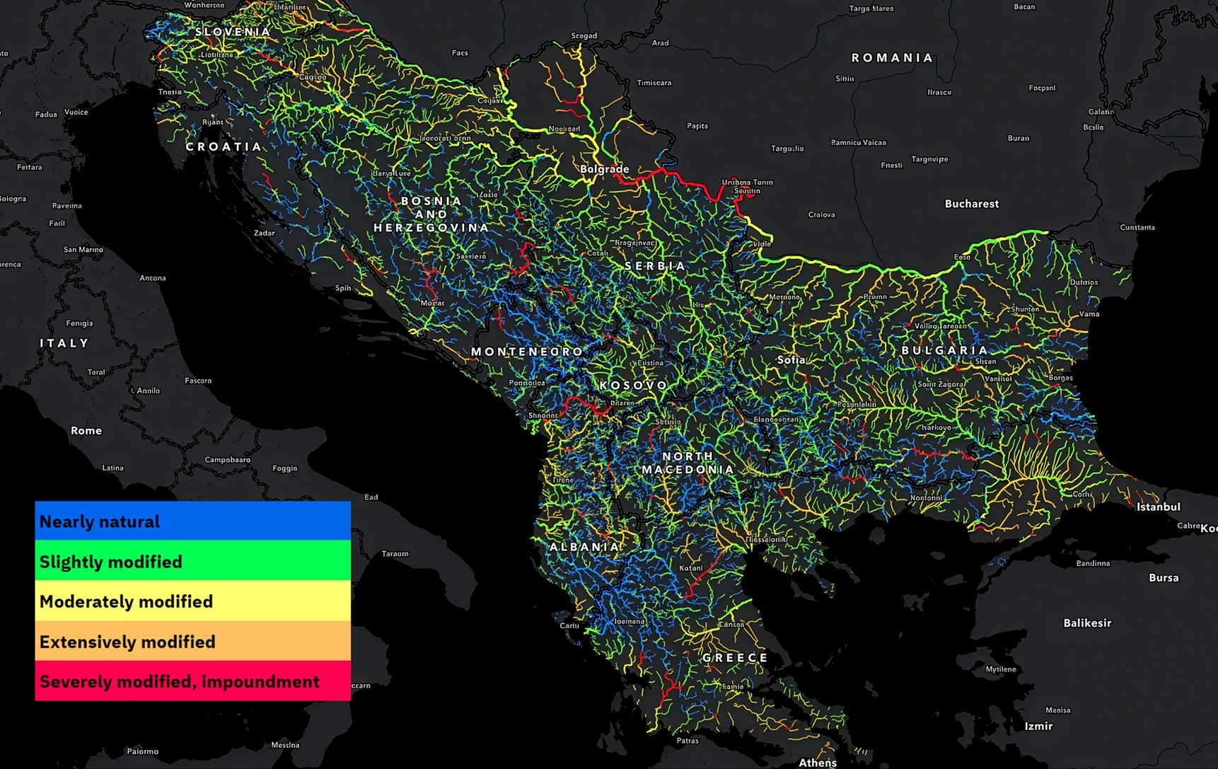 Europe’s last wild rivers under siege: Nearly 2,500 km of pristine ...